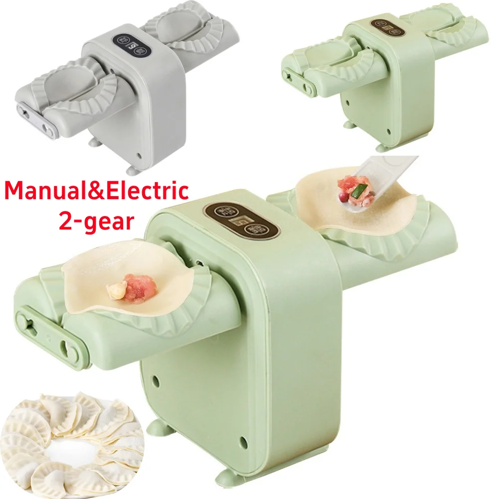 Dumpling Press Set - Otomatik Elektrikli Mantı Yapma Makinesi Basit