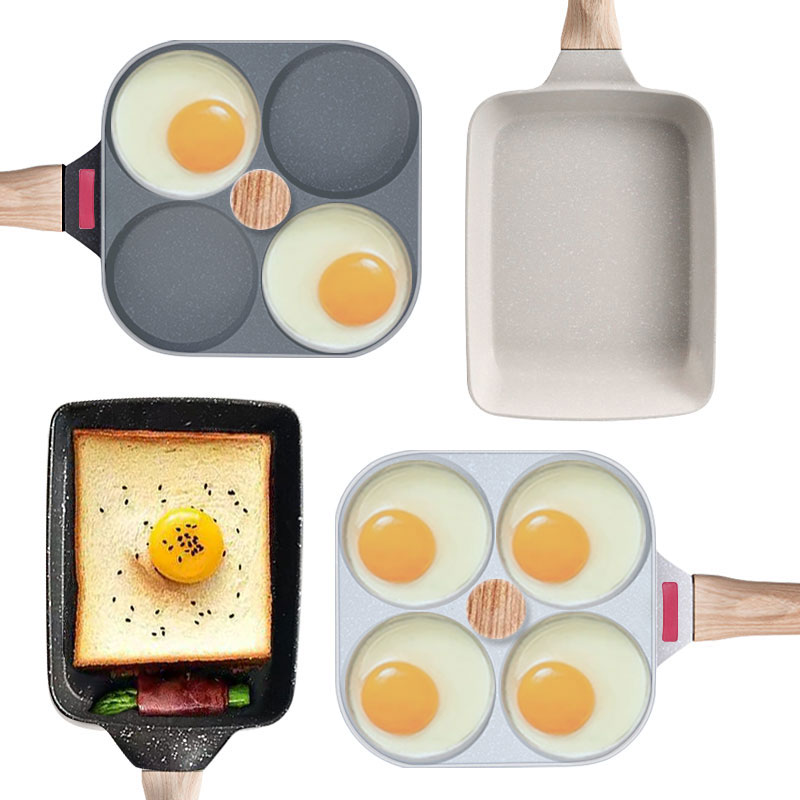 Egg Waffle Pan - Japon Omlet Tavası Yapışmaz Tamagoyaki Yumurta