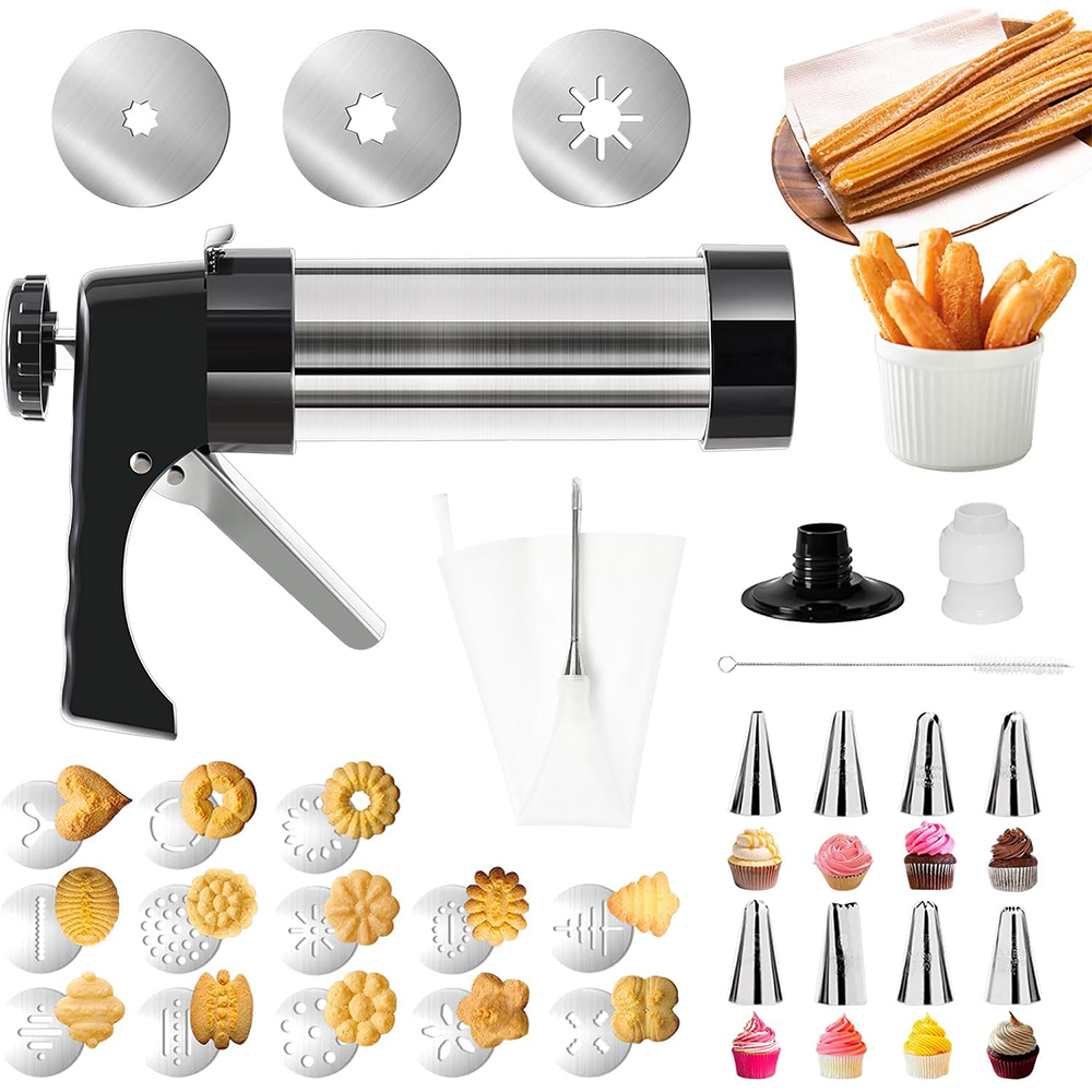 Churros Maker Gun - LMETJMA 3'ü 1 Arada Churro Yapma