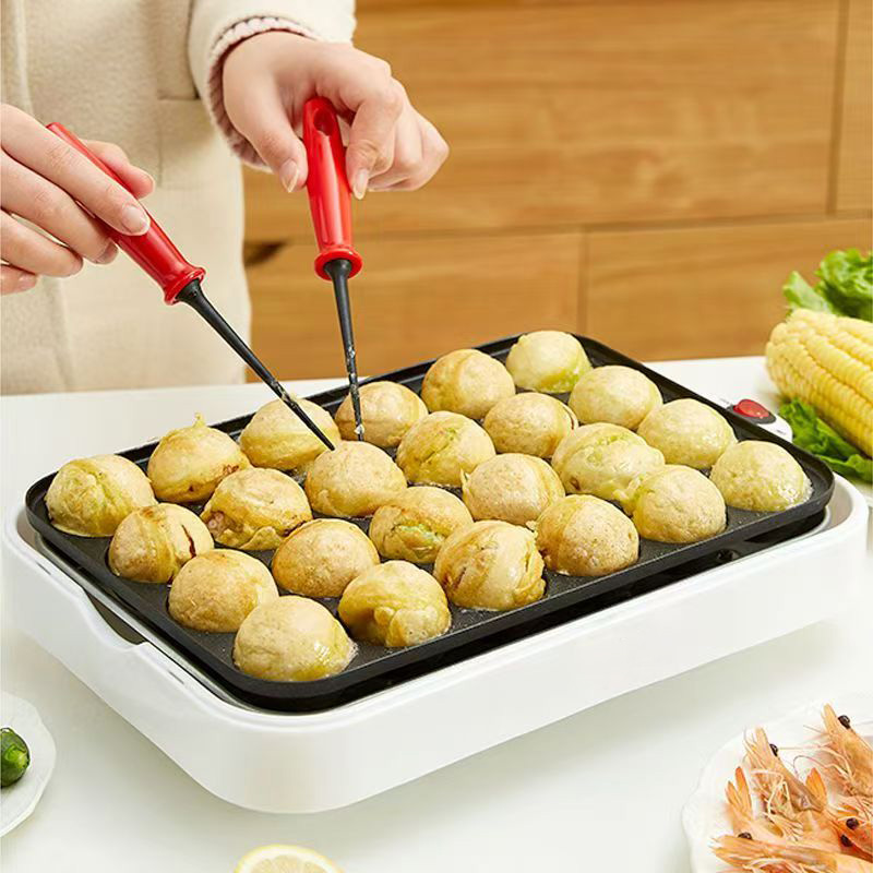 Takoyaki Grill Plate - 220 V Chibi Maruko Pişirme Makinesi