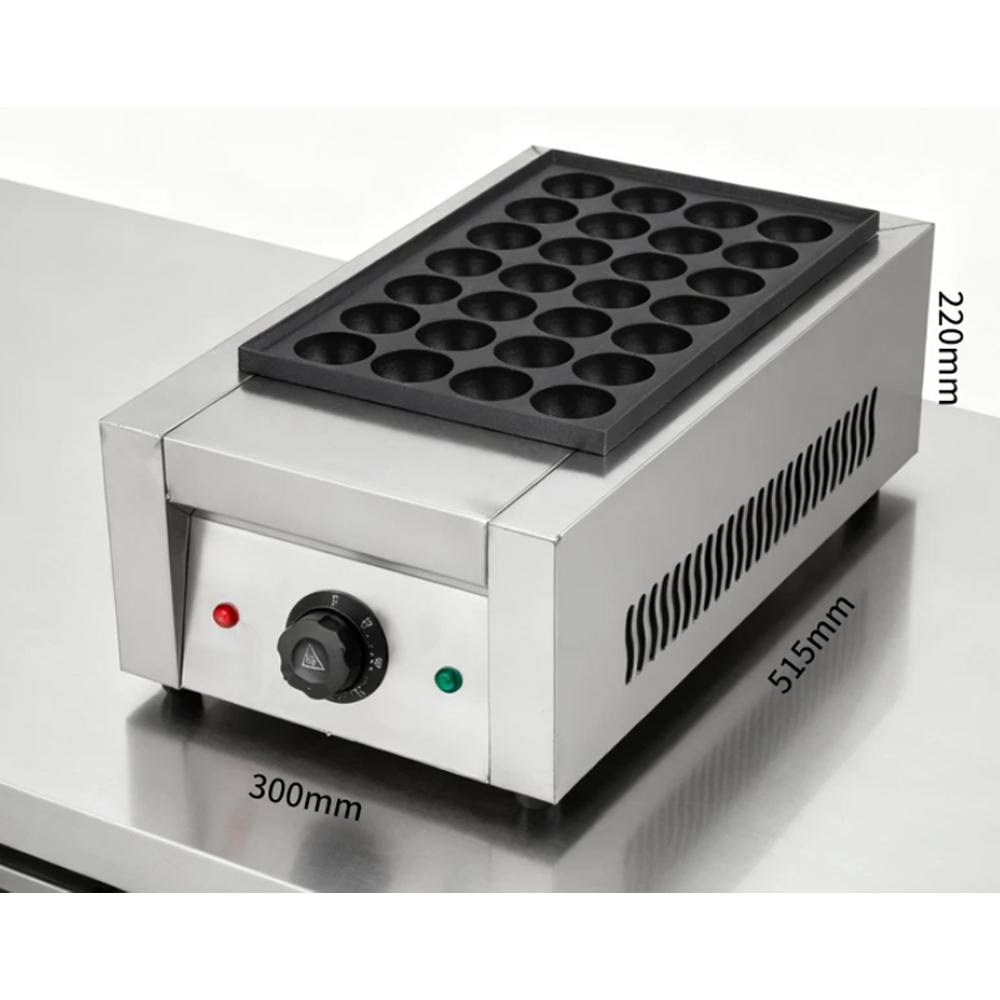 Takoyaki Grill Plate - Ticari Elektrikli Takoyaki Makinesi Çift Plakalı