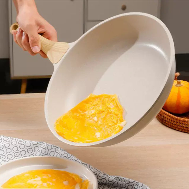 Mini Pancake Griddle - Dayanıklı yapışmaz Wok kızartma tavası seramik