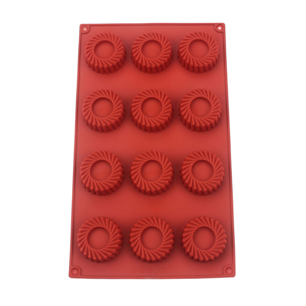 12 Delikli Dairesel Vorteks Şe - Donut Mold Silicone incelemesi ve fiyatı