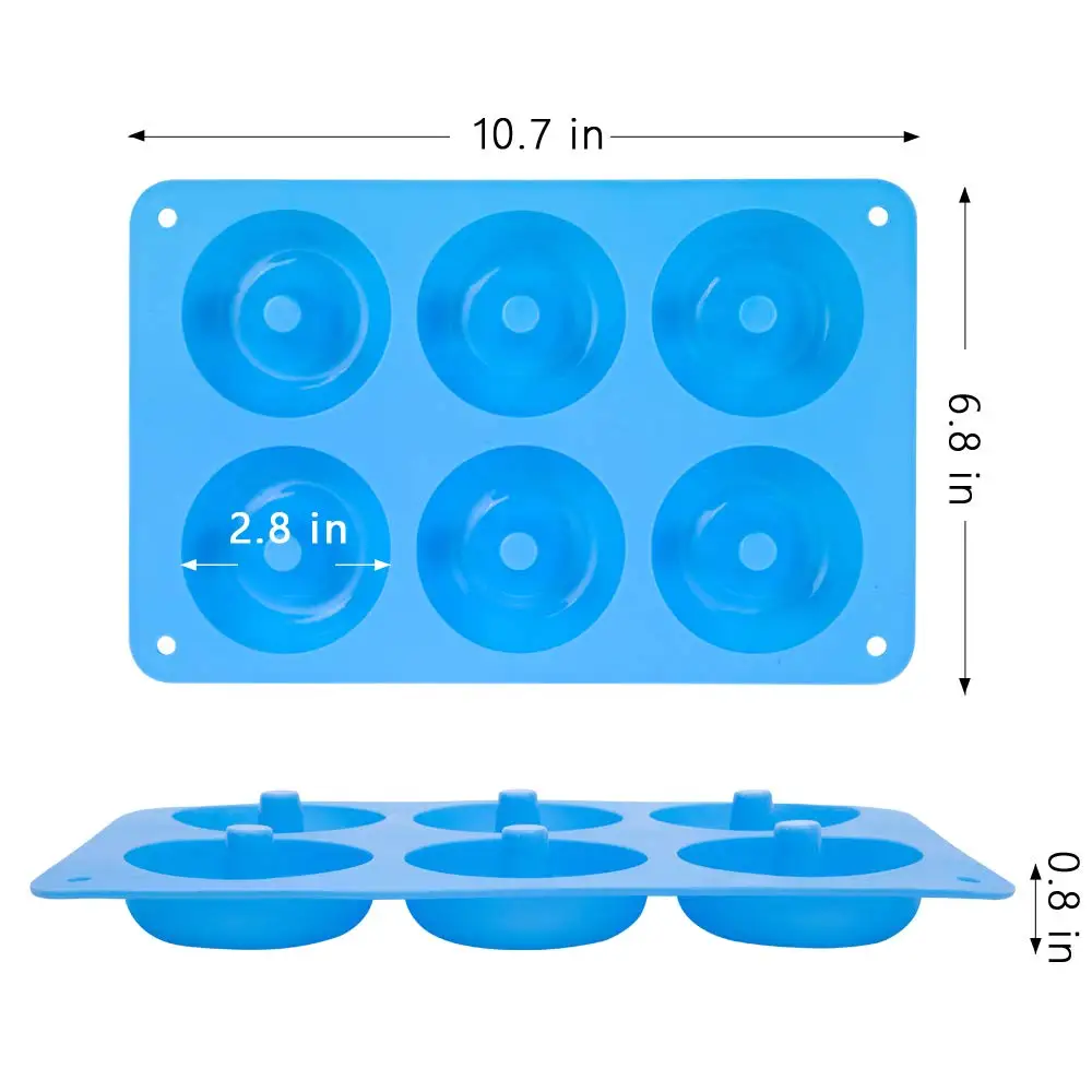 6 delikli silikon çörek kalıp  - Donut Mold Silicone incelemesi ve fiyatı