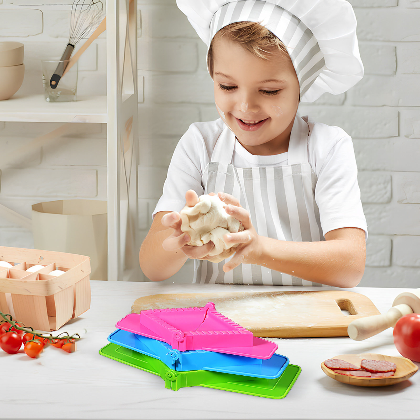 3 Parça Mantı Kalıbı Plastik S - Dumpling Press Set incelemesi ve fiyatı