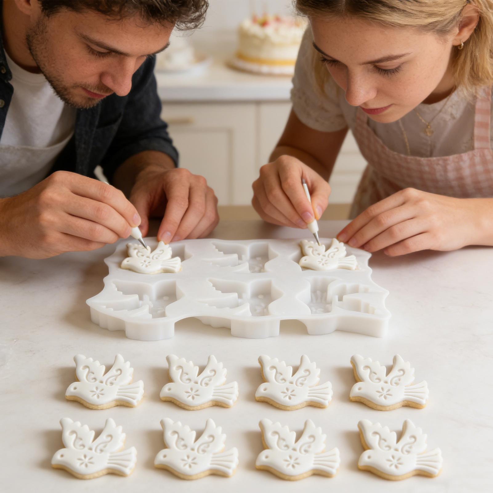 Kuş Şekli Silikon Kalıp 6-Cavi - Potsticker Mold incelemesi ve fiyatı