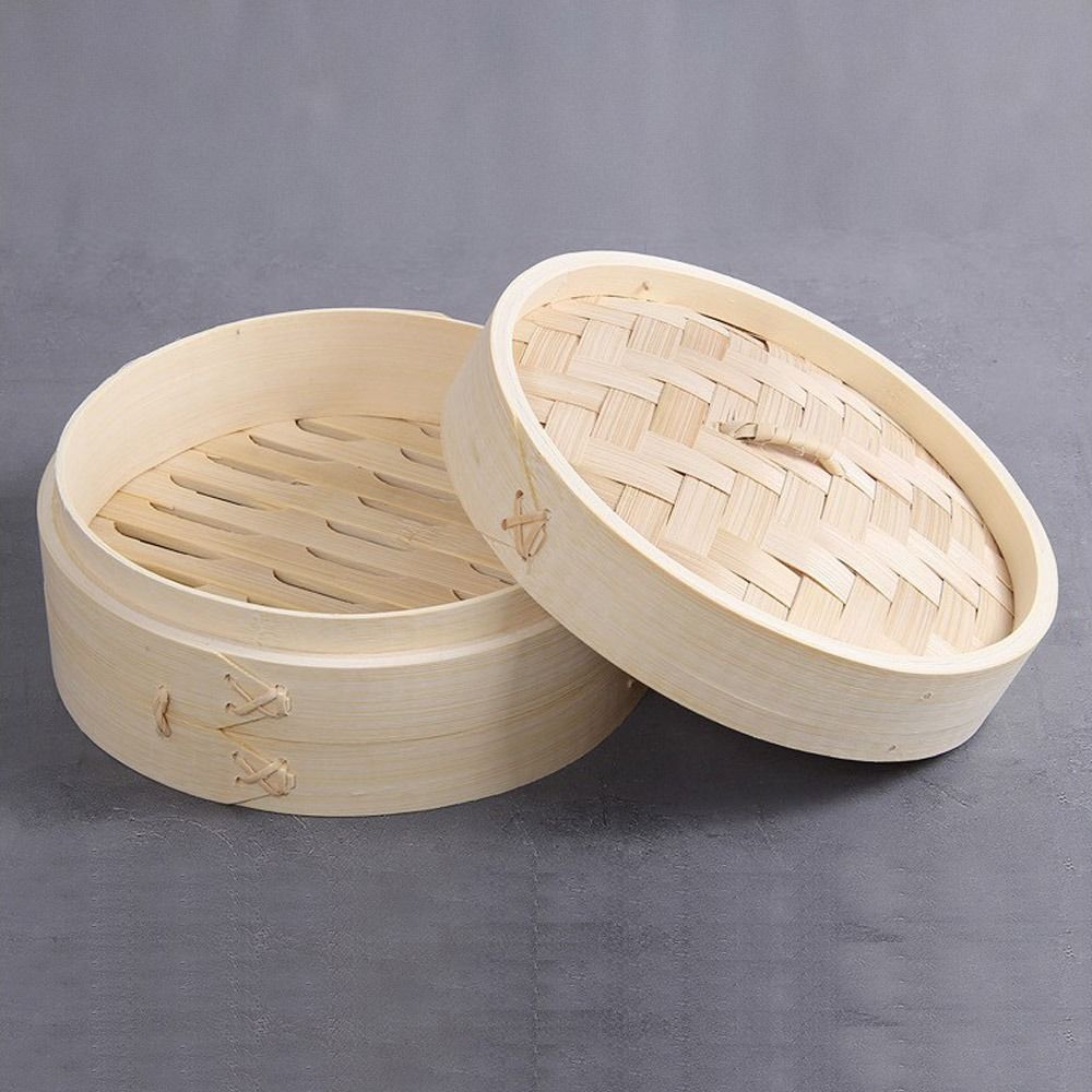 Bambu vapur sepeti kapaklı ham - Bao Steamer Bamboo incelemesi ve fiyatı