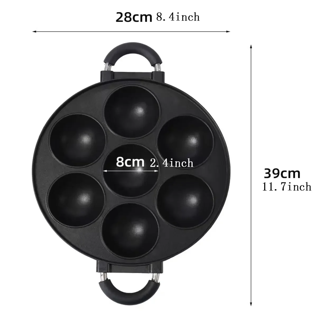 7 delik kek pişirme kazanı dök - Cast Iron Corn incelemesi ve fiyatı